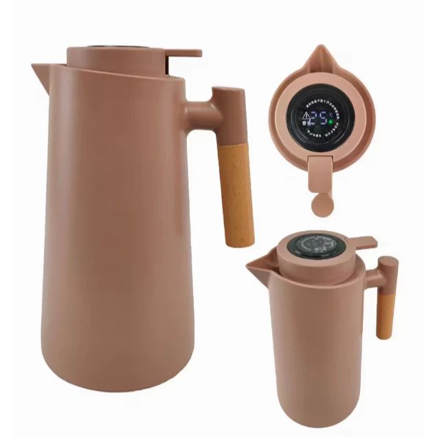 🔥 GARRAFA TÉRMICA COM TERMÔMETRO DIGITAL 1L 🔥