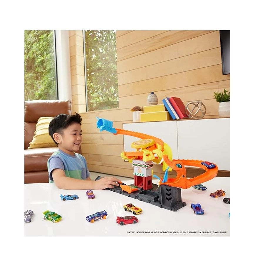 Hot Wheels Pista City Ataque de Cobra Vs Pizzaria - Mattel