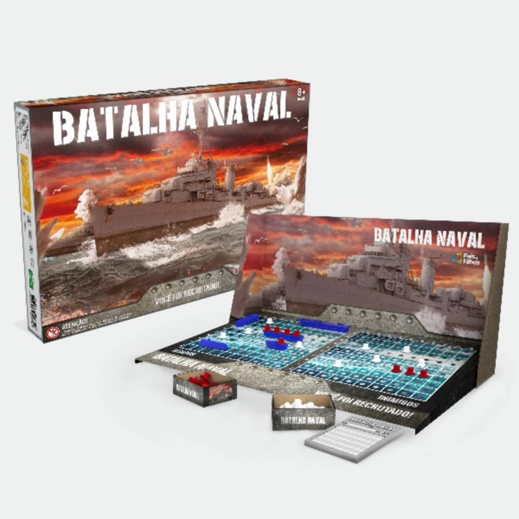 Jogo de Tabuleiro Batalha Naval