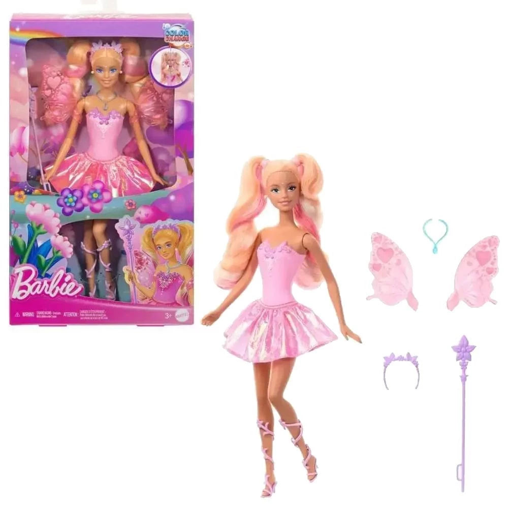 Barbie Fantasy Fada Mágica Mudança de Cor