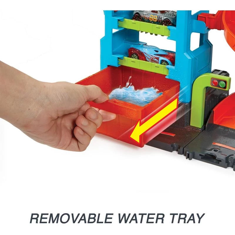 Hot Wheels Pista City Lava-Rápido Mega Torre Color Shifter - Mattel