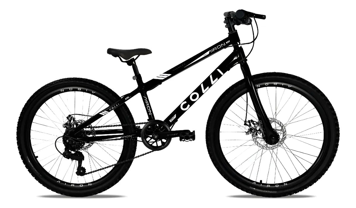 Bicicleta Aro 24 Airon Preta - Colli Bike