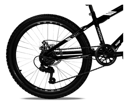 Bicicleta Aro 24 Airon Preta - Colli Bike