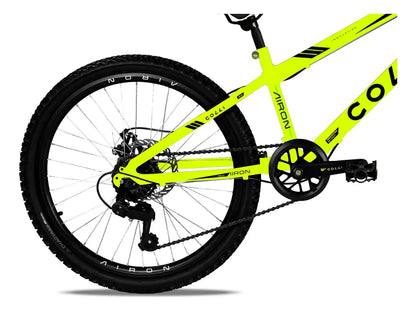 Bicicleta Aro 24 Airon Amarela Neon - Colli Bike