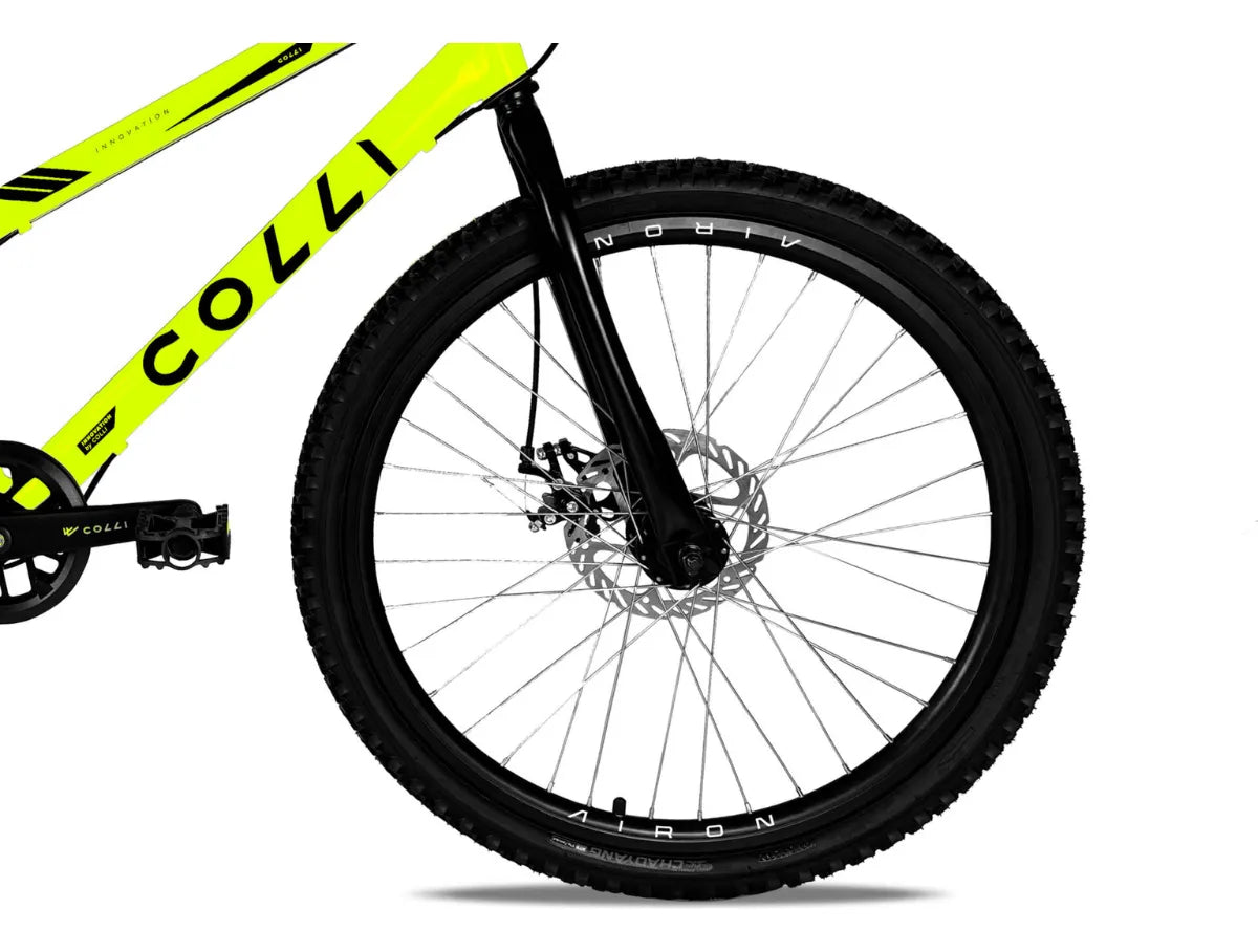 Bicicleta Aro 24 Airon Amarela Neon - Colli Bike