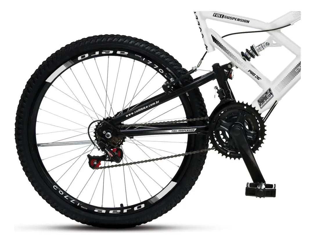 Bicicleta Aro 26 Aero Branca - Colli Bike