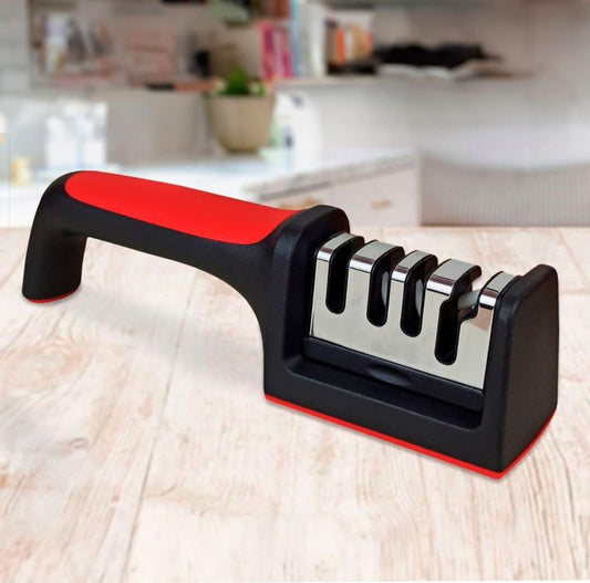 O Amolador Afiador Polidor 4 Em 1 Base Emborrachada Suporte