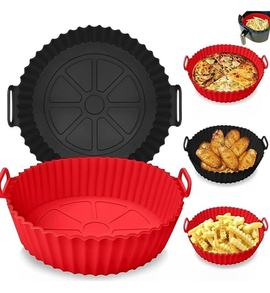 Forma de silicone com alça para Air Fryer