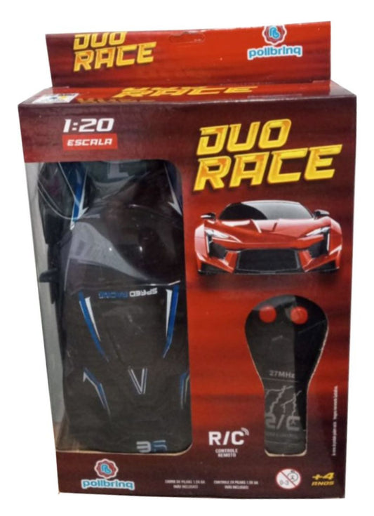 Carrinho Controle Remoto Duo Race Polibrinq CAR801