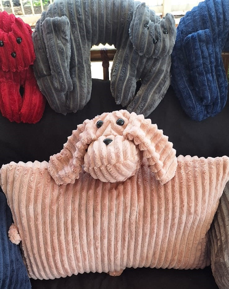 Ursinho de Pelúcia Cachorrinho Travesseiro