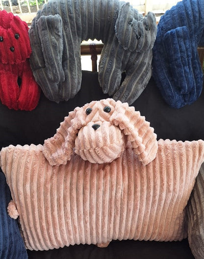 Ursinho de Pelúcia Cachorrinho Travesseiro