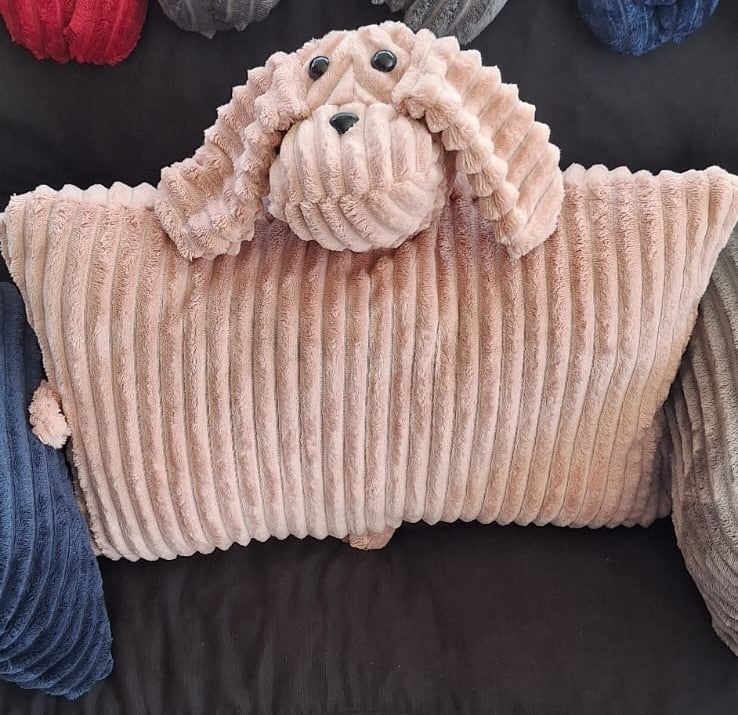 Ursinho de Pelúcia Cachorrinho Travesseiro