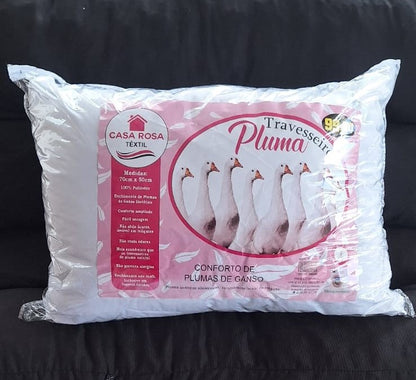 Travesseiro Plumas de Ganso - Sintético