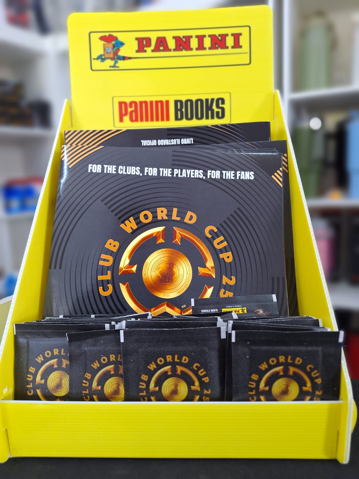 Figurinhas do Super Mundial de Clubes - Pacote com 5 figurinhas