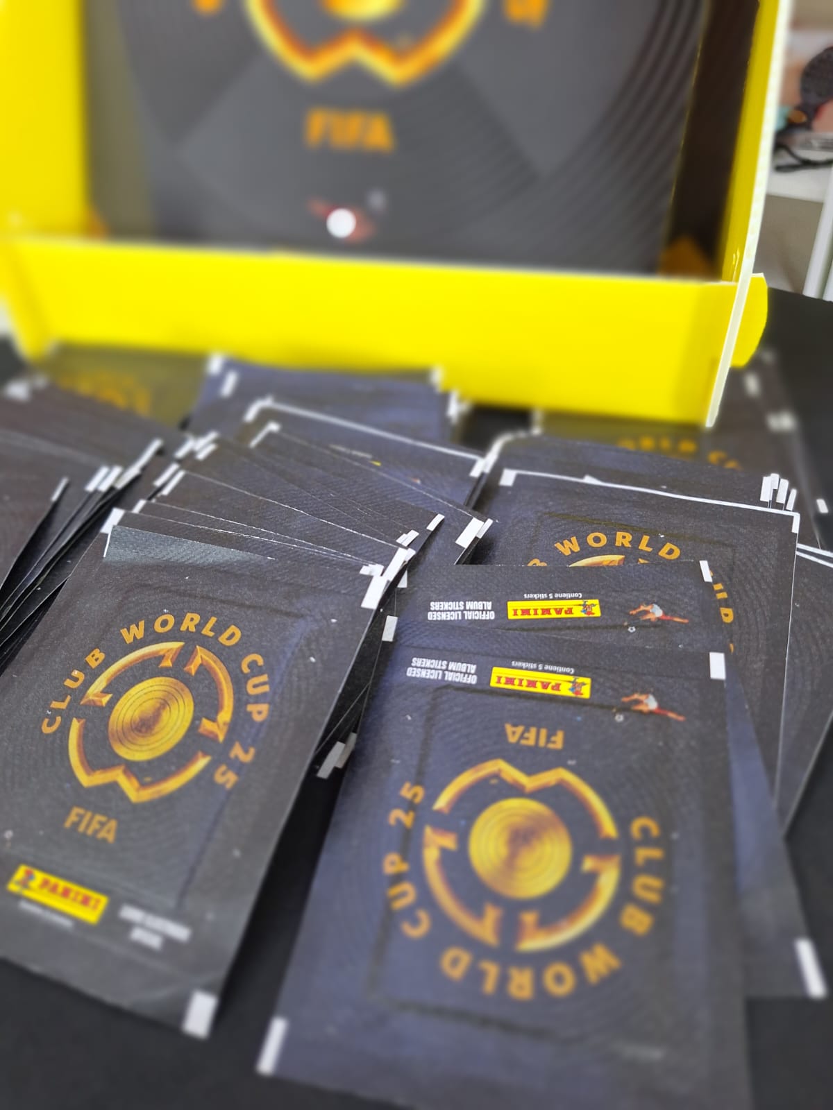 Figurinhas do Super Mundial de Clubes - Pacote com 5 figurinhas