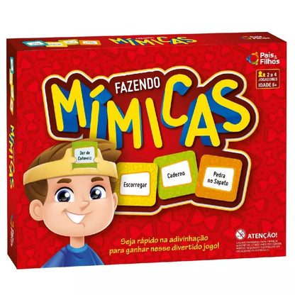 Jogo diverso Fazendo Mimicas - Pais E Filhos