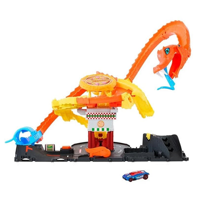 Hot Wheels Pista City Ataque de Cobra Vs Pizzaria - Mattel