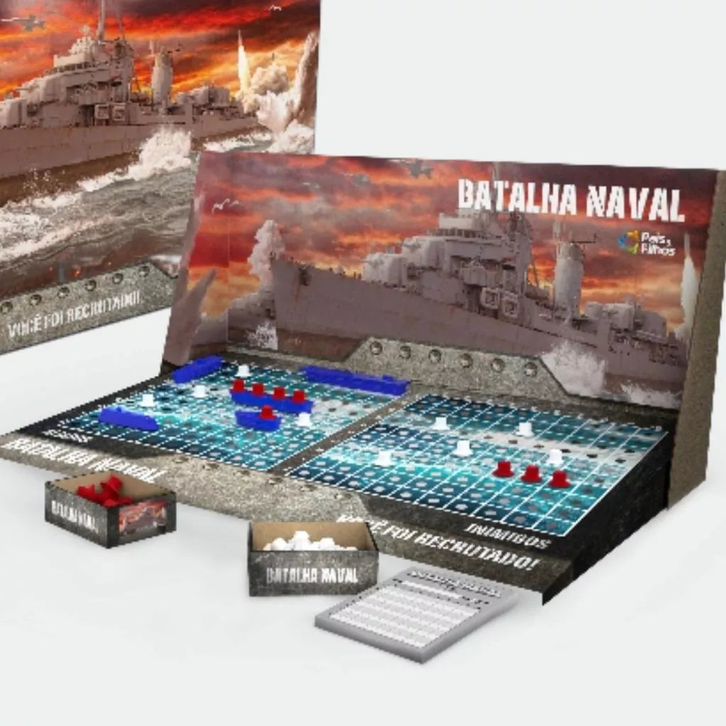 Jogo de Tabuleiro Batalha Naval