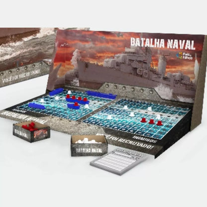 Jogo de Tabuleiro Batalha Naval