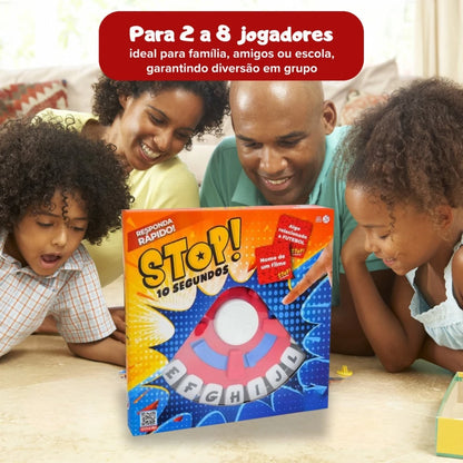 Jogo Stop - Em Português - Com Temporizador De Mesa 10 Segundos