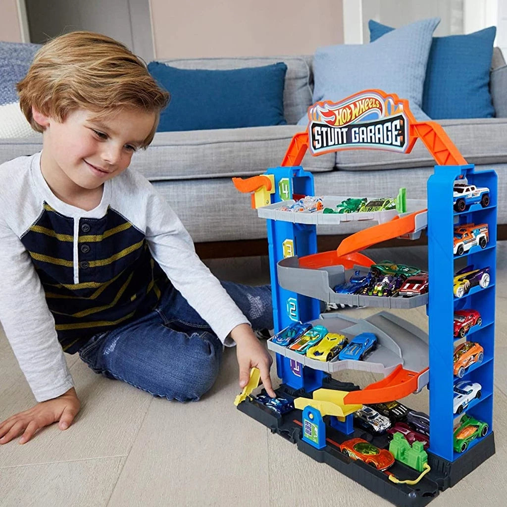 Hot Wheels Pista City Garagem 4 Pisos - Mattel