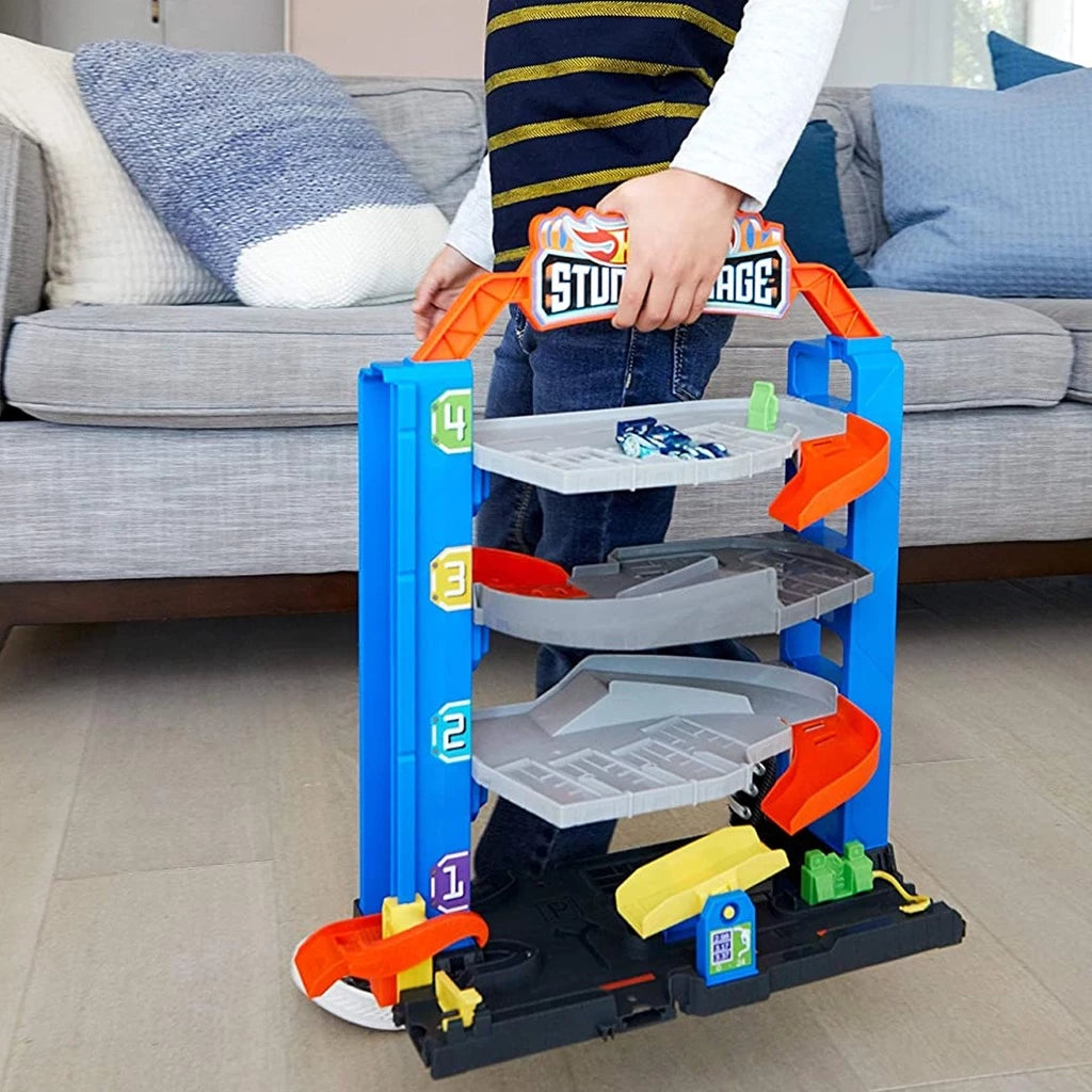 Hot Wheels Pista City Garagem 4 Pisos - Mattel