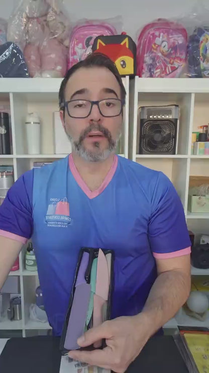 Kit 6 peças - Facas, tesoura e descascador de legume