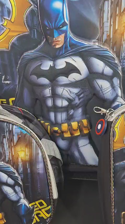 Kit Mochila de Rodinhas Grande + Lancheira Térmica + Estojo