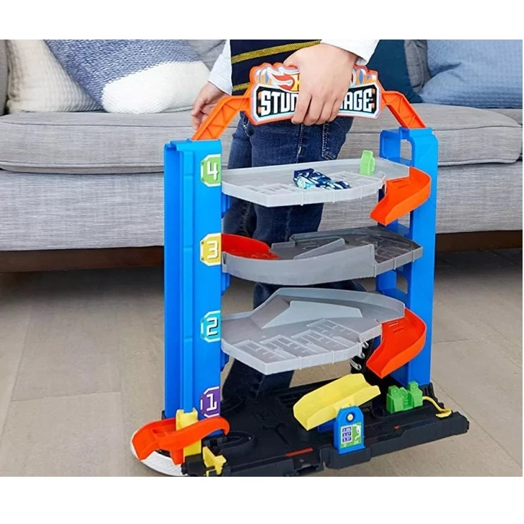 Hot Wheels Pista City Garagem 4 Pisos - Mattel