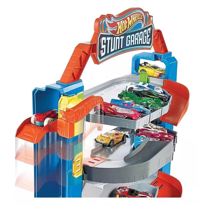 Hot Wheels Pista City Garagem 4 Pisos - Mattel