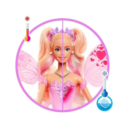 Barbie Fantasy Fada Mágica Mudança de Cor