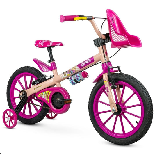 Bicicleta Infantil Aro 16 Barbie - Nathor