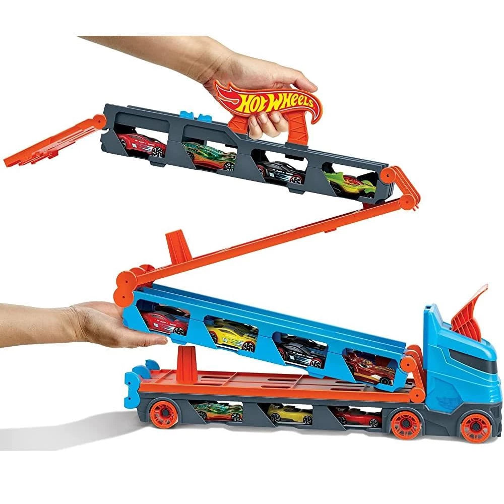 Hot Wheels Pista City Reboque Pista de Corrida - Mattel