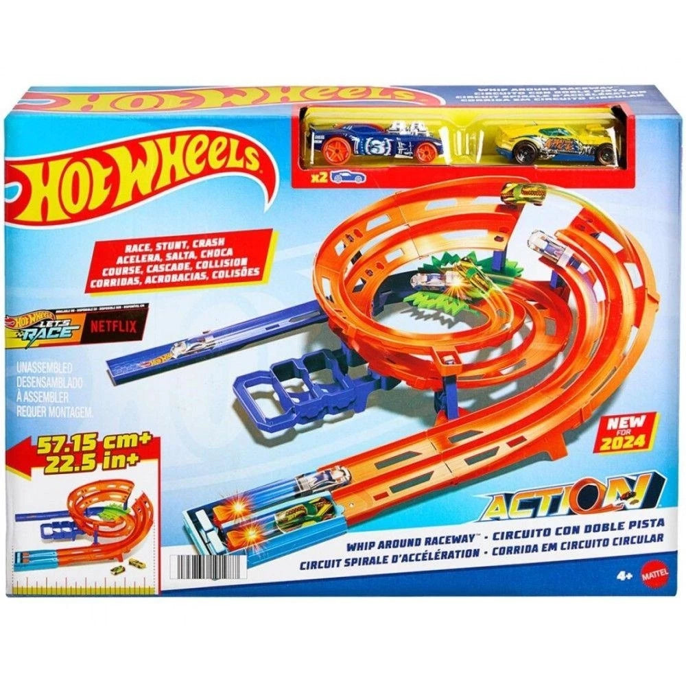 Hot Wheels Pista Action Circuito Giro Veloz - Mattel