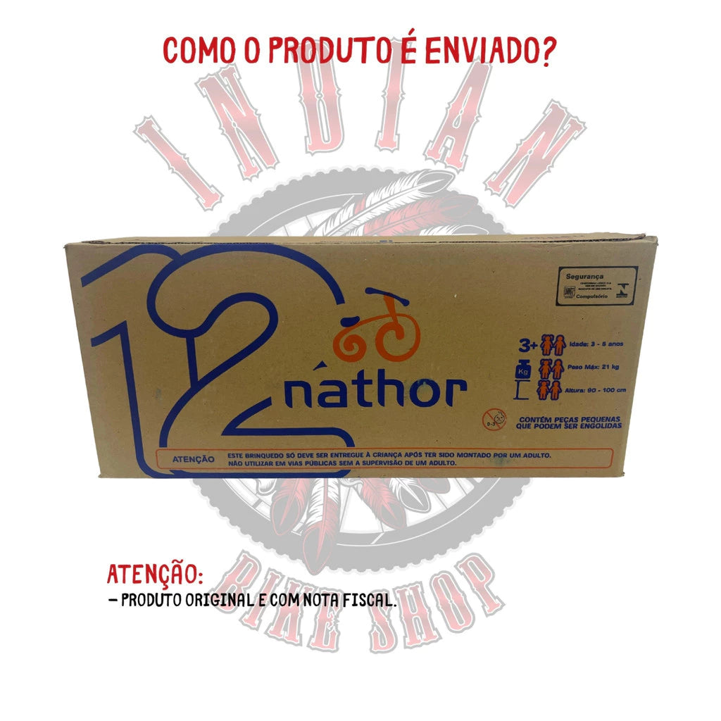 Bicicleta Infantil Aro 12 Mechanic - Nathor