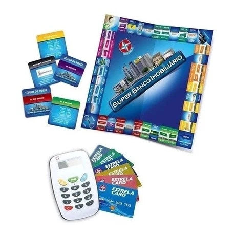 Jogo de tabuleiro Banco Imobiliário Super - Estrela
