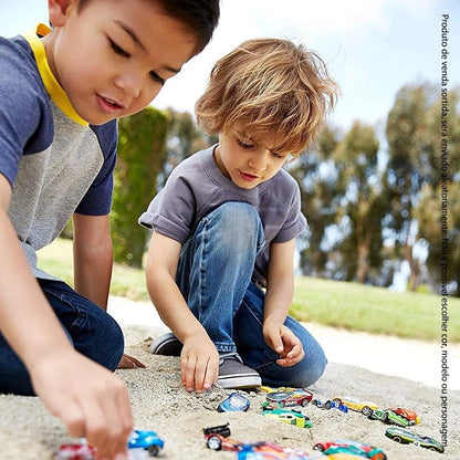 Hot Wheels Die-Cast Pack com 10 Carrinhos - Mattel