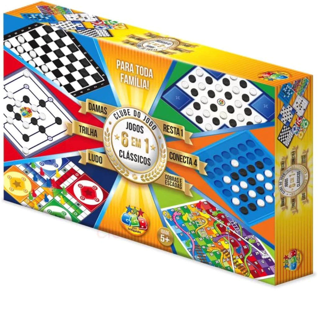 Clube do jogo - 6 jogos em 1