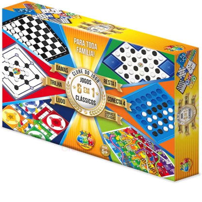 Clube do jogo - 6 jogos em 1
