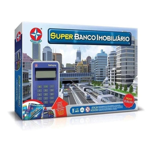Jogo de tabuleiro Banco Imobiliário Super - Estrela