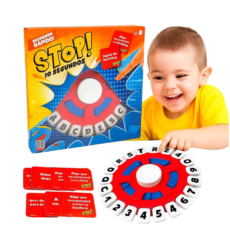 Jogo Stop - Em Português - Com Temporizador De Mesa 10 Segundos