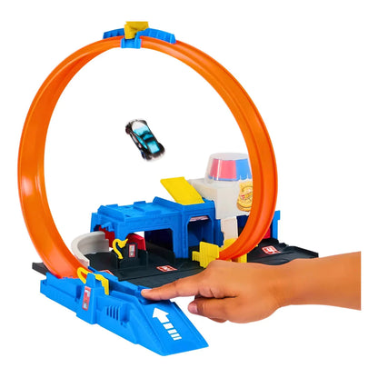 Hot Wheels Pista City Super Delegacia de Polícia - Mattel