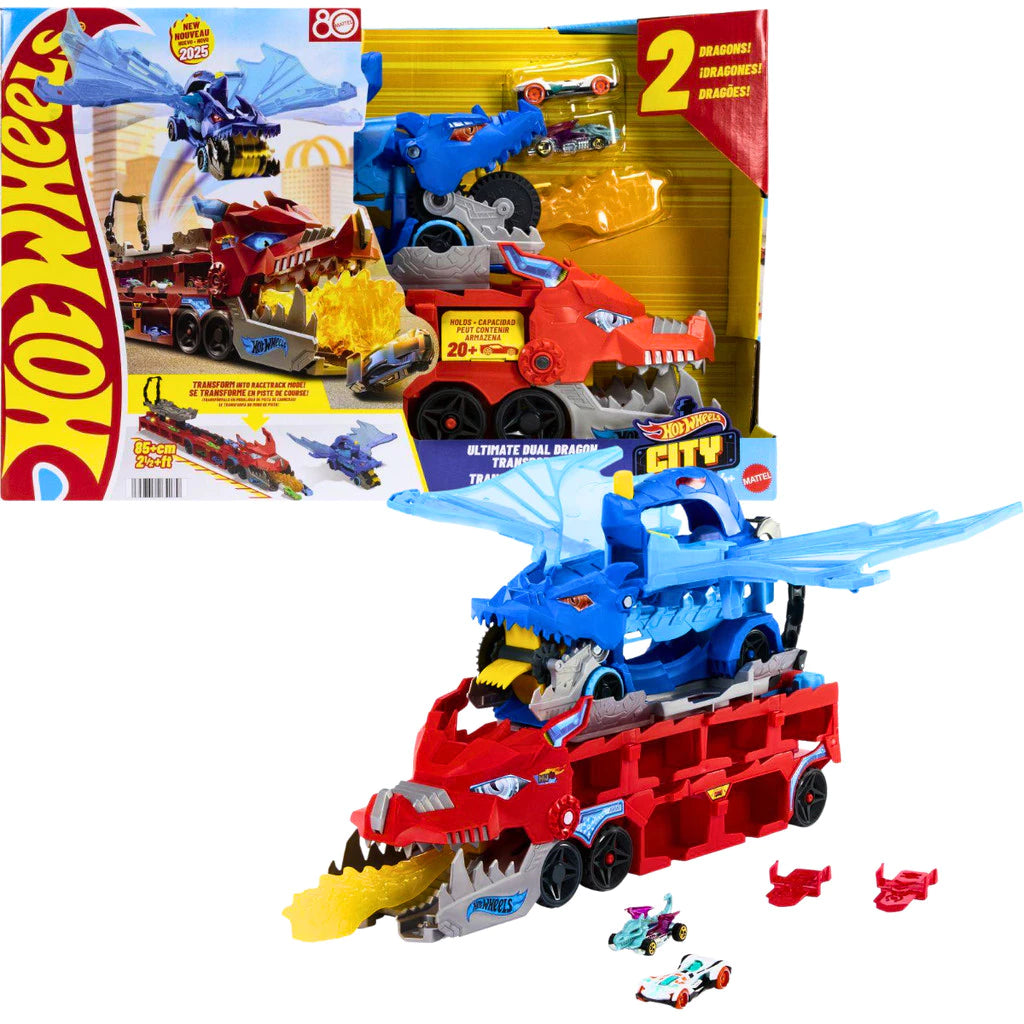 Hot Wheels Pista City New Ultimate Hauler - Mattel