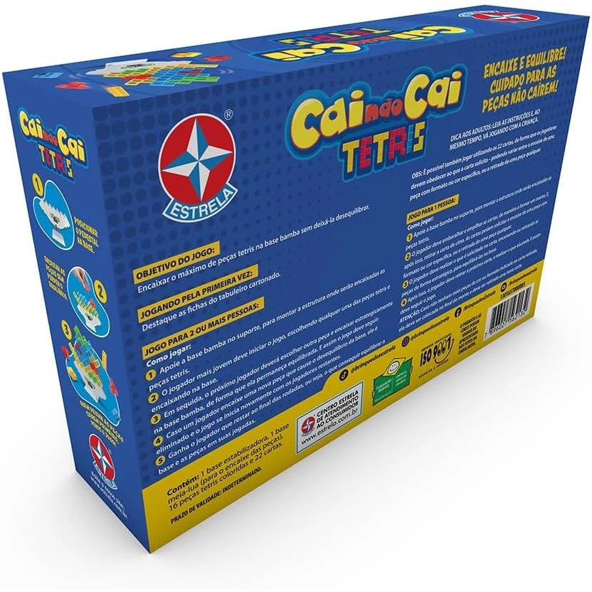 Jogo Cai Não Cai Tetris - Estrela